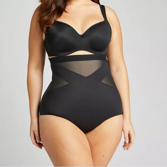 Cacique Other - NEW LANE BRYANT CACIQUE CONTROL WEAR BLACK HIGH WAIST BRIEF SHAPER SZ 18/20